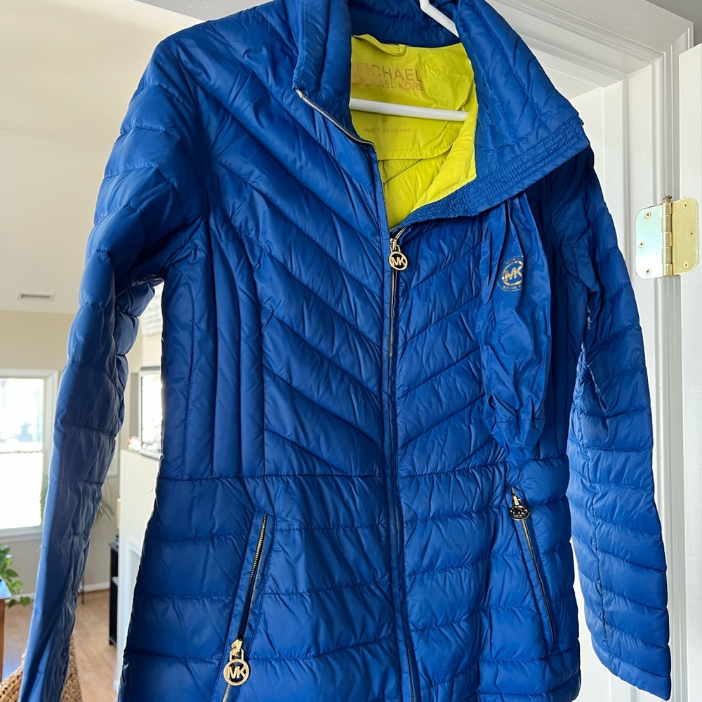 Michael Kors Lightweight Packable Down Jacket